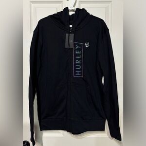 Hurley Black Full-Zip Hoodie